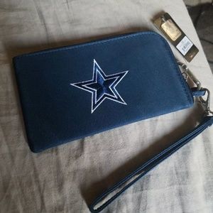 NFL Dallas Cowboy Wristlet
